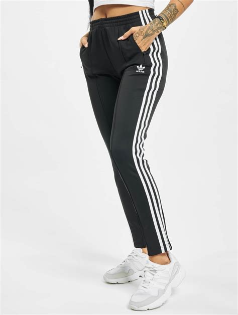 adidas schwarz damen jogginganzug|jogginghosen damen.